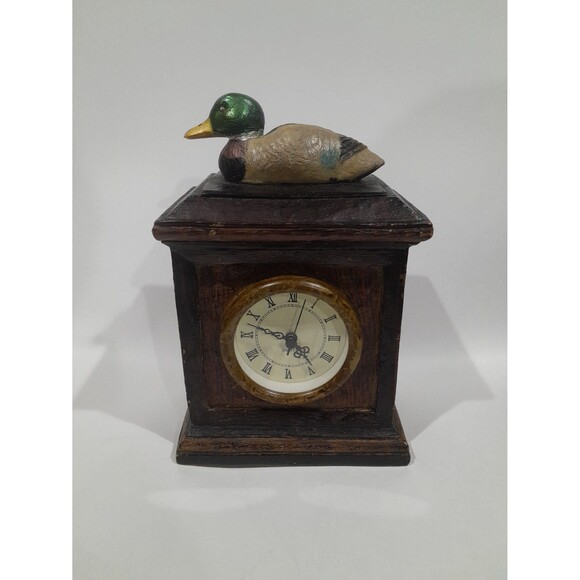 Vintage Duck Clock, handcrafted - Picture 1 of 7